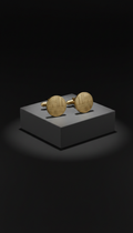 Muted Gold Cufflinks Set